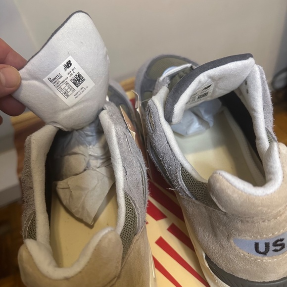 New Balance 990v2 MiUSA Teddy Santis 'Marblehead Incense' Men's US Size 12 - Picture 7 of 8